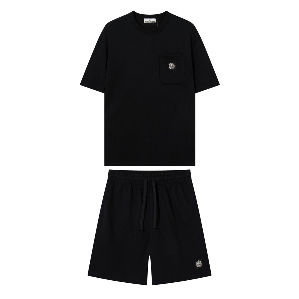 Monogram Short Set