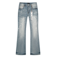 Purple Flared Jeans