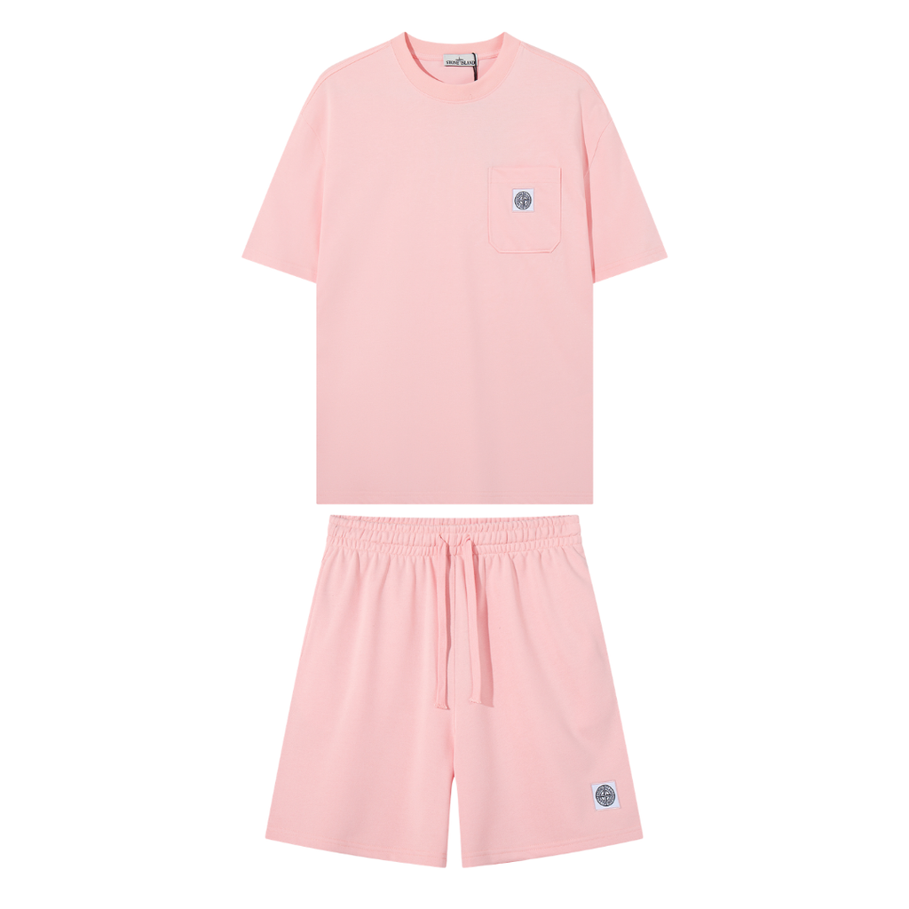 Monogram Short Set
