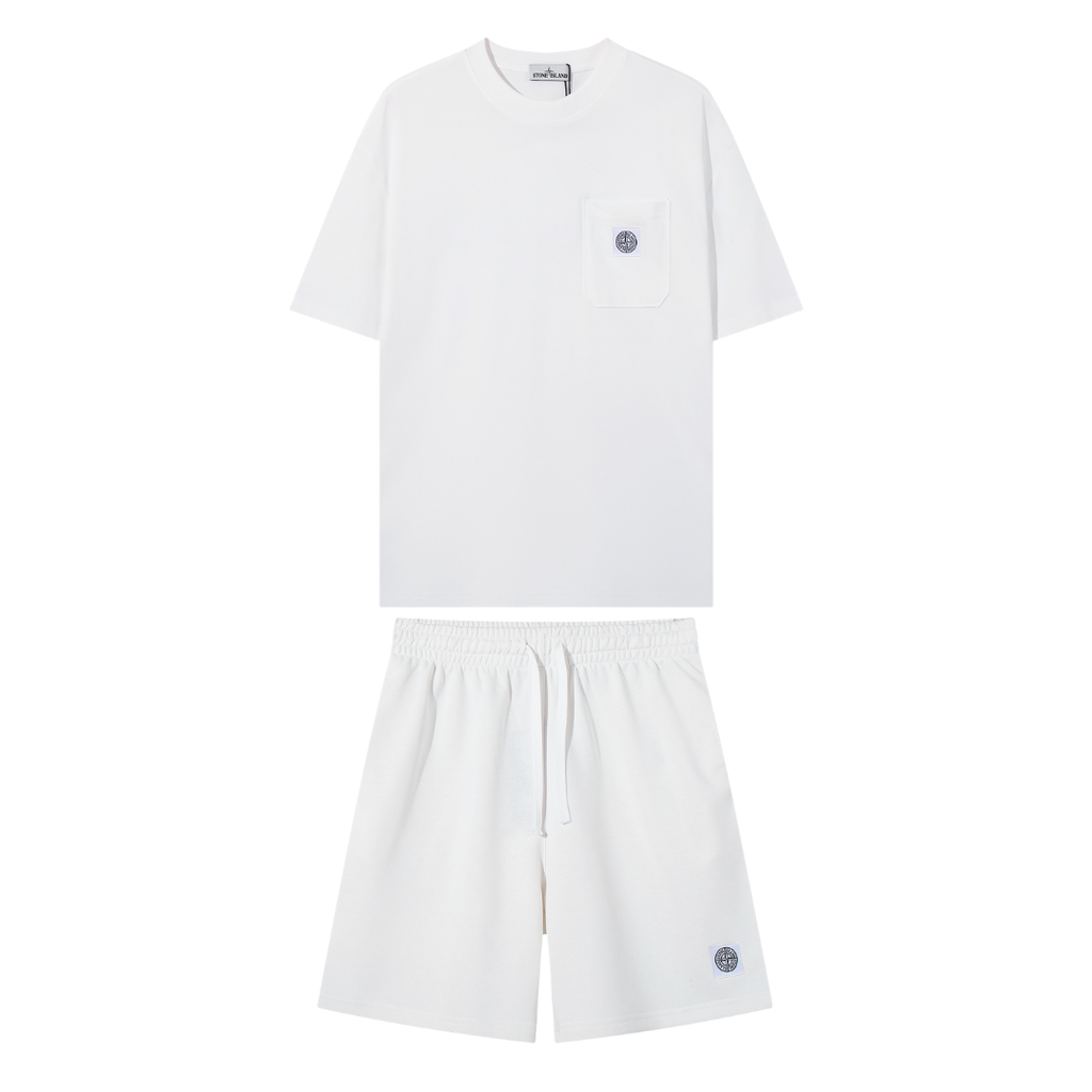 Monogram Short Set