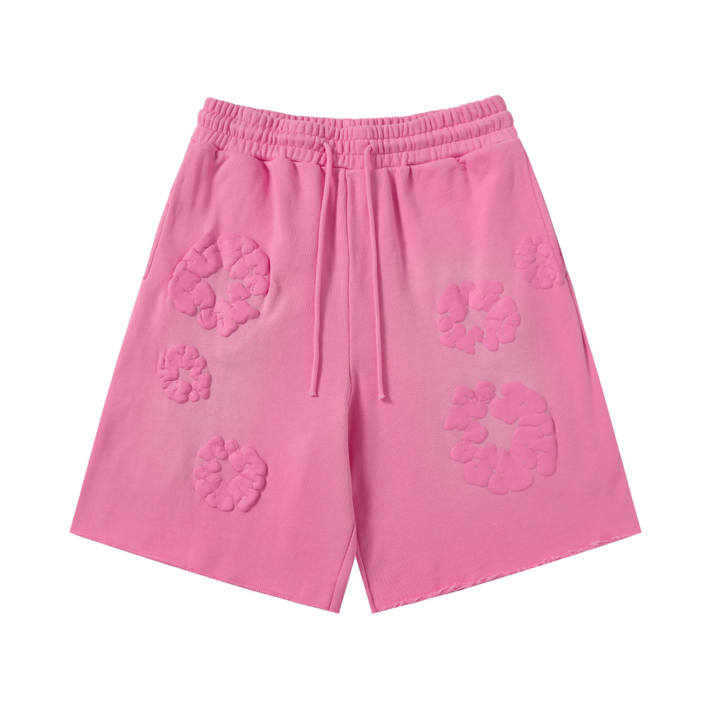 Denim Trs Pink Set