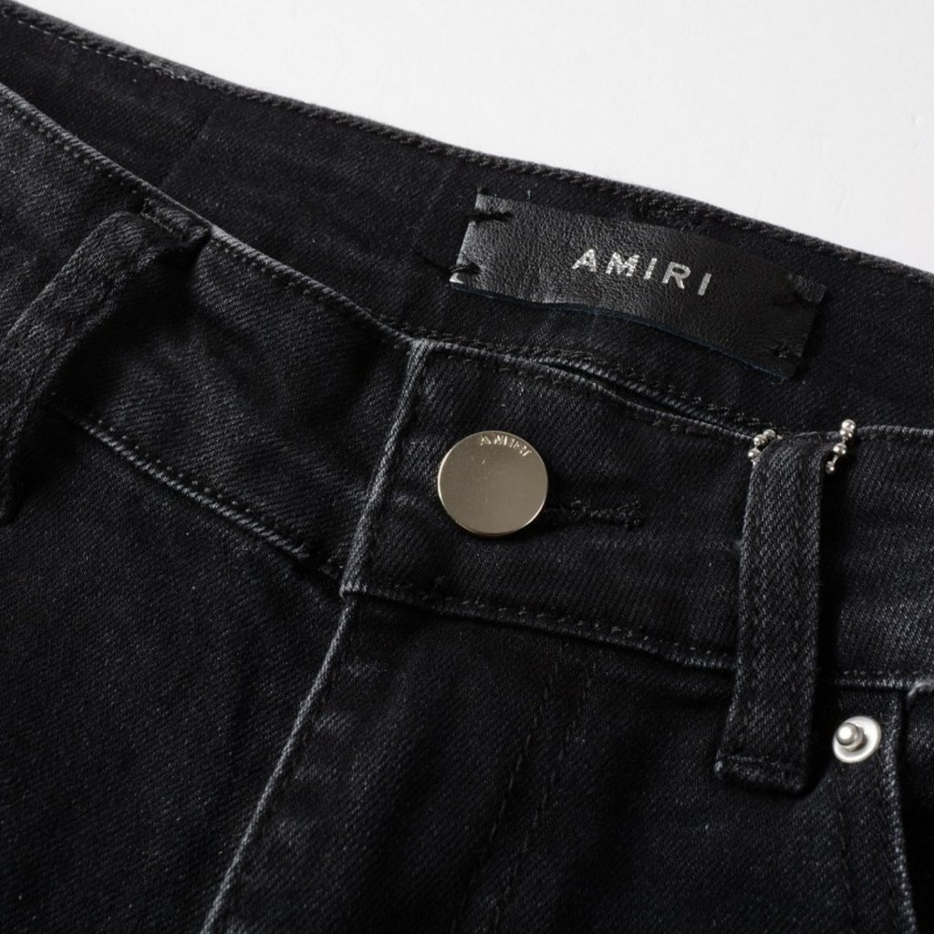 Amr Red Star Patch Jeans
