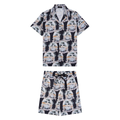 Amr Monogram Short Set
