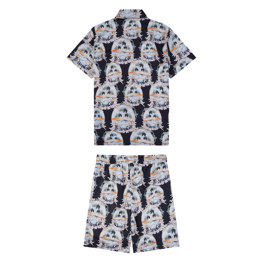 Amr Monogram Short Set