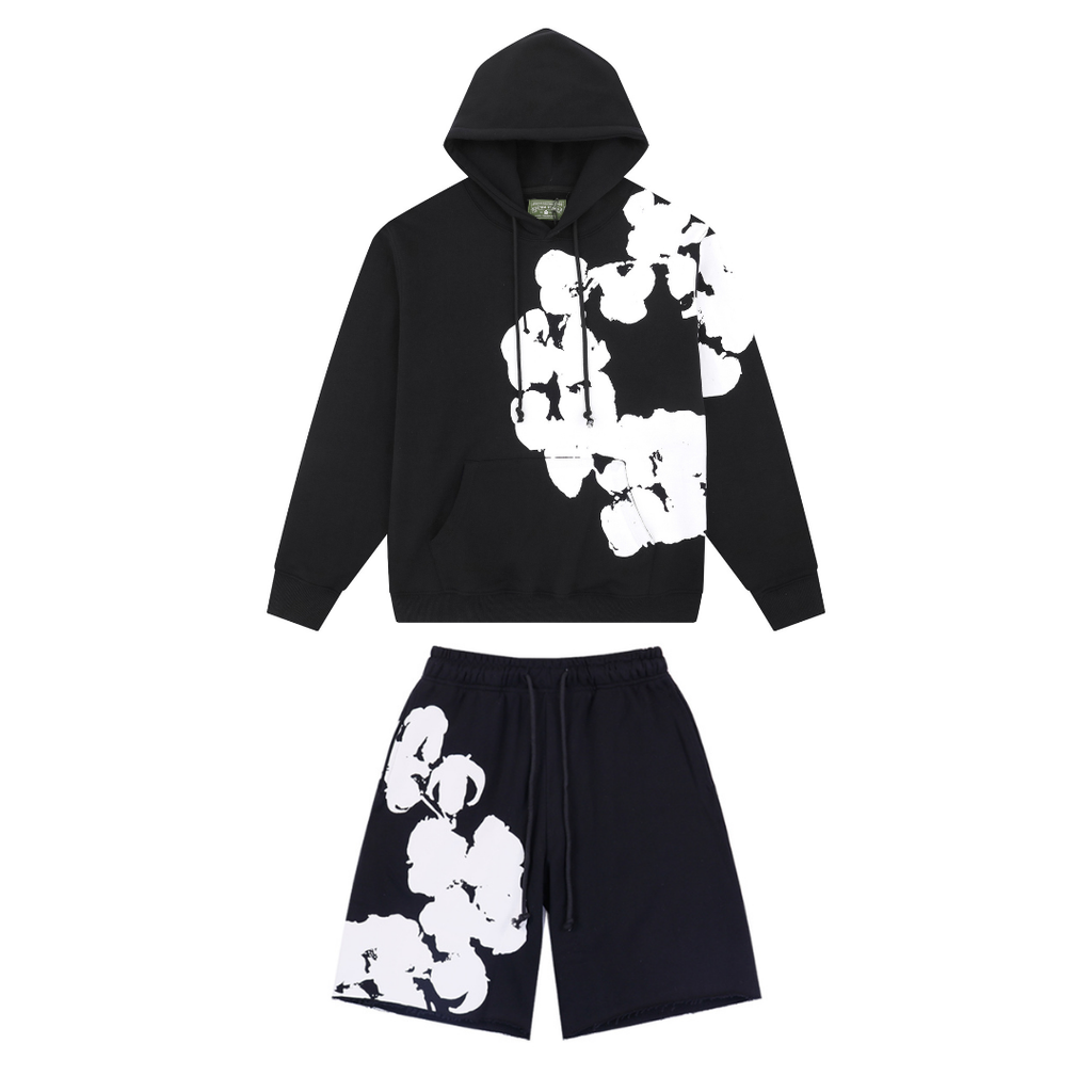 Denim Trs Black Set