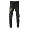 Amr Applique Denim Jeans