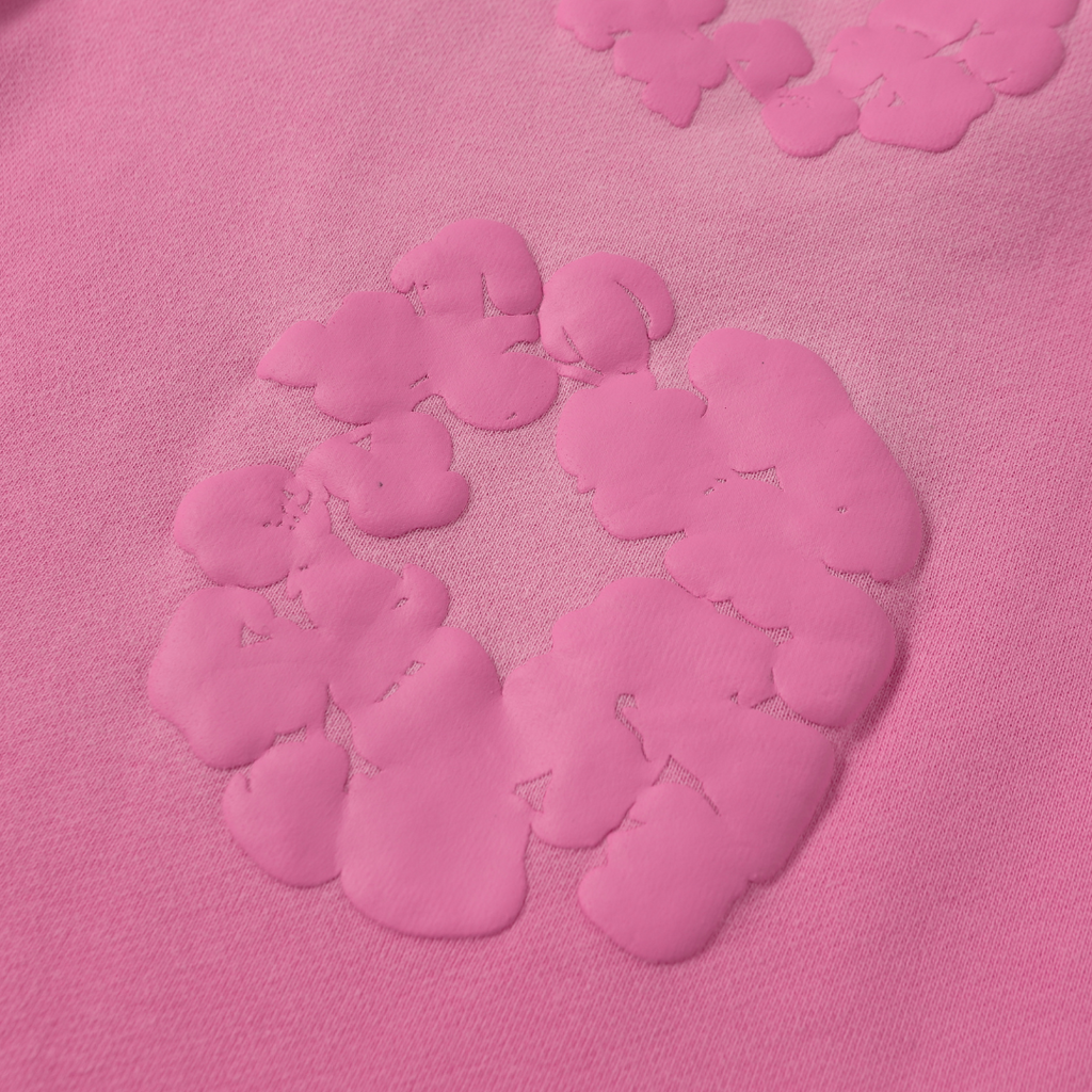 Denim Trs Pink Set