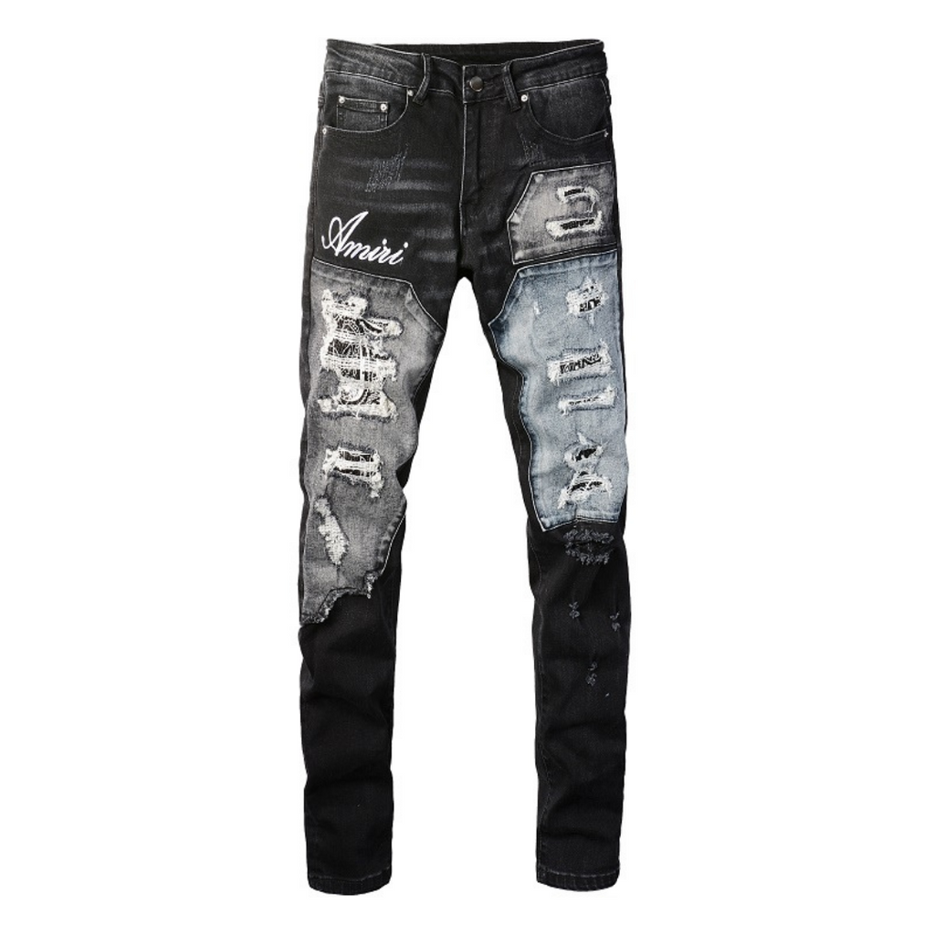 Amr Bandana Logo Jeans