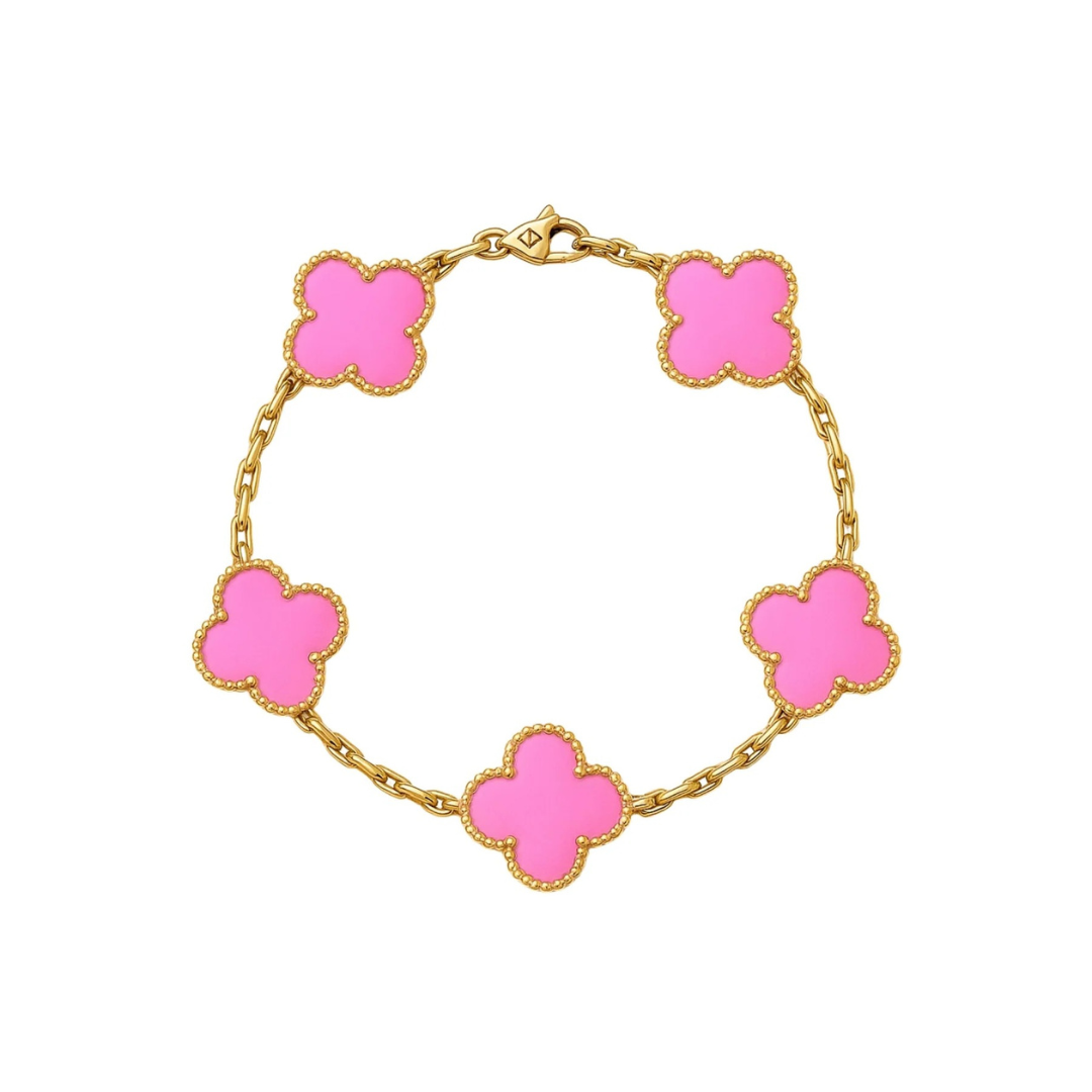 Chrome Monogram Bracelet