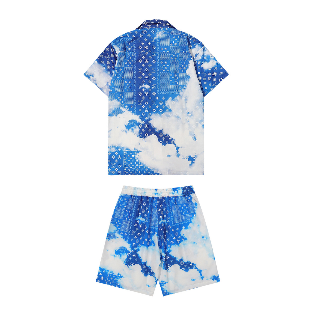 Monogram Short Set