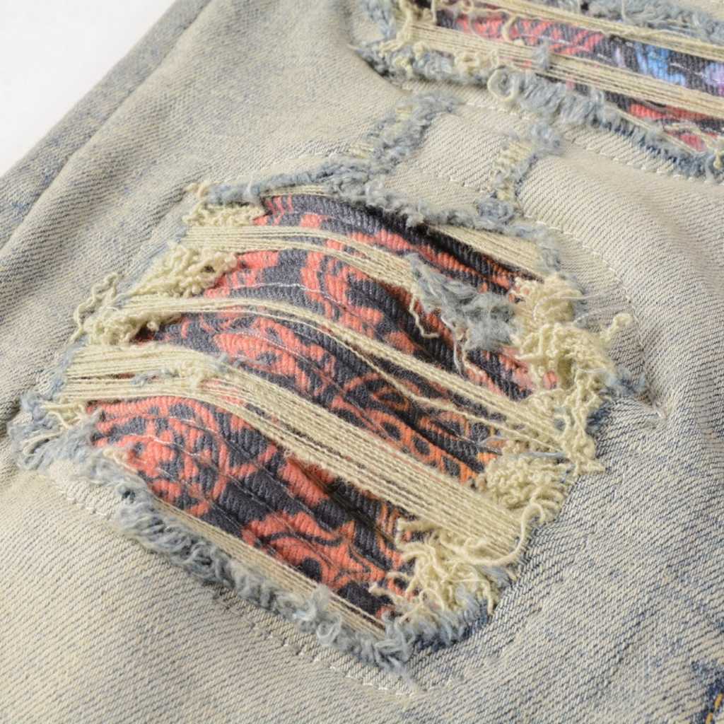 Amr Gradient Blue Jeans