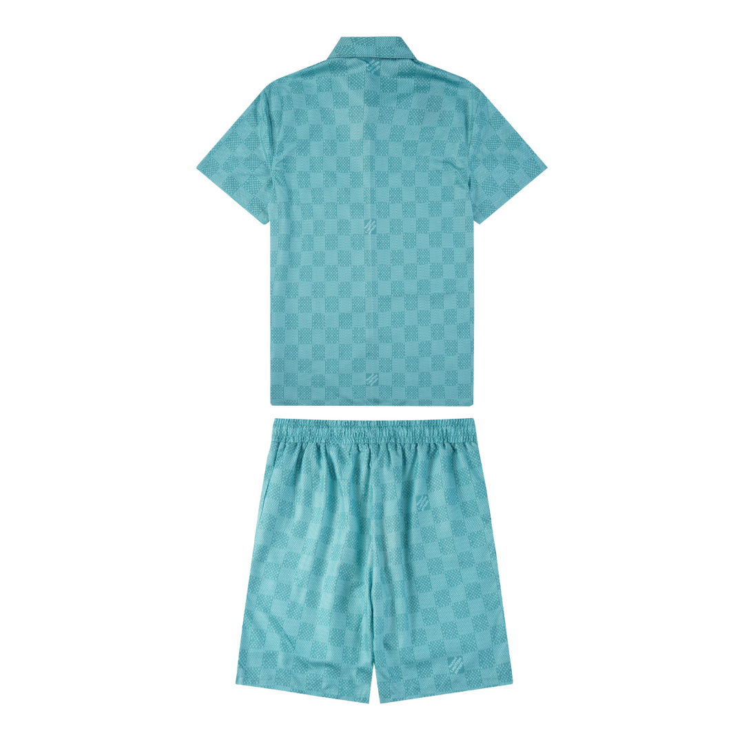 Monogram Short Set
