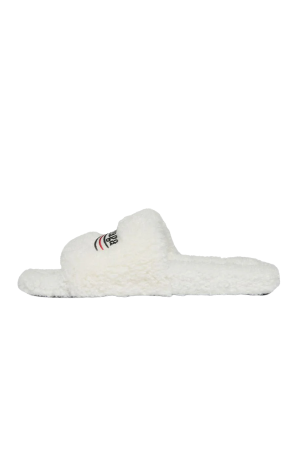 "Balenci" Fur Slides
