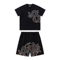 Syna Black Pink Set