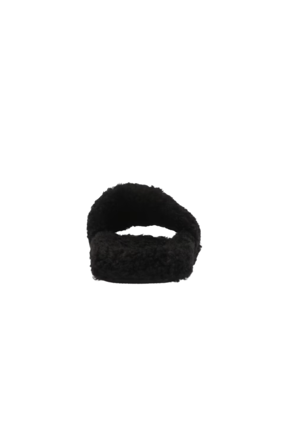 "Balenci" Fur Slides
