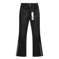 Purple Flared Jeans