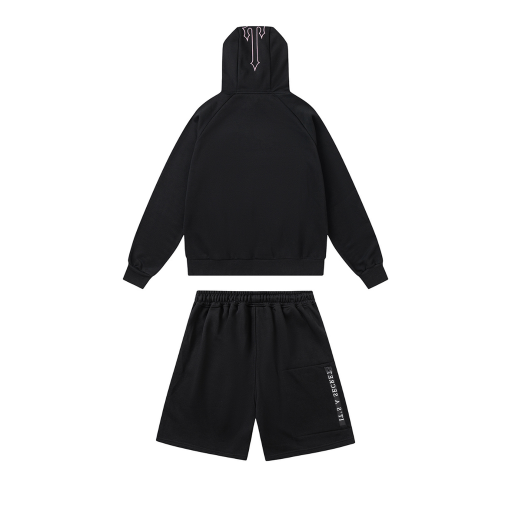 Decoded 2.0 Hooded Black Pink Tracksuit