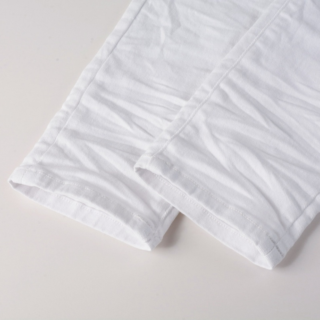 Purple White Jeans