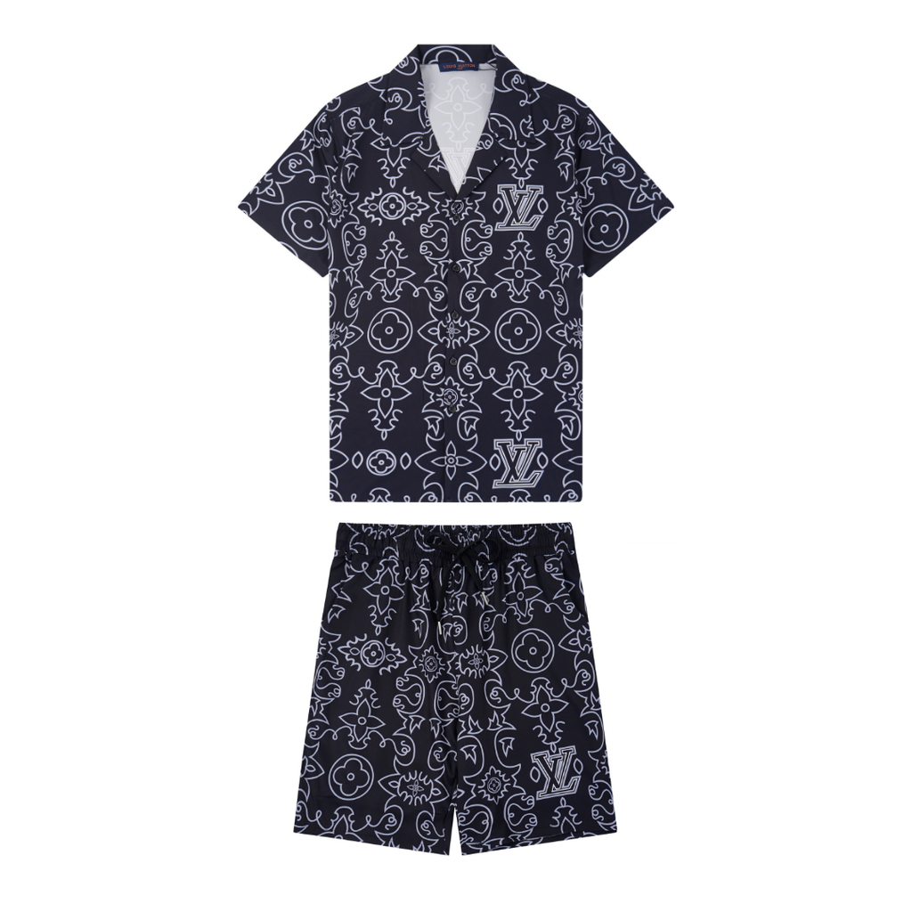 Monogram Short Set