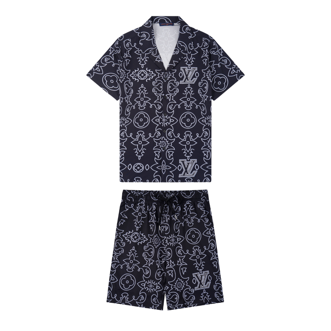 Monogram Short Set