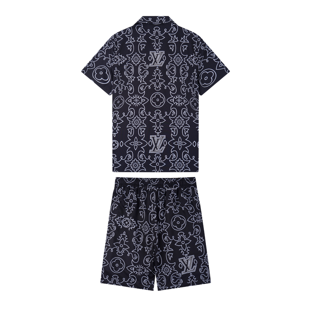 Monogram Short Set