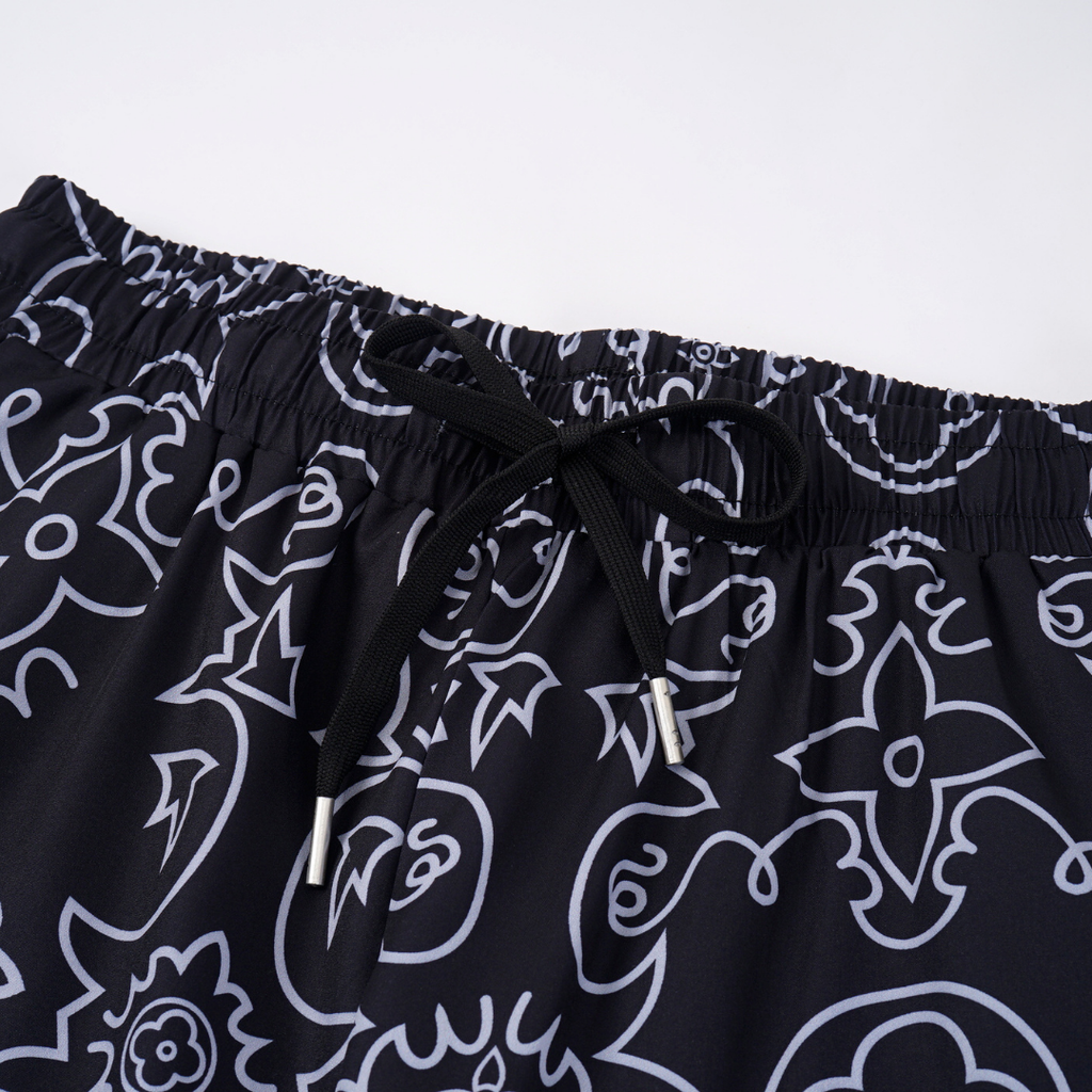 Monogram Short Set