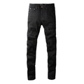 Amr Ripped Black Jeans