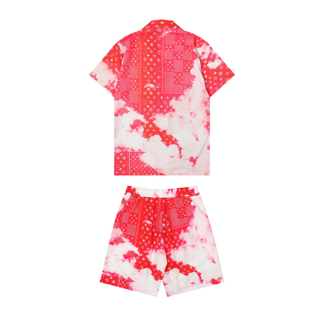 Monogram Short Set