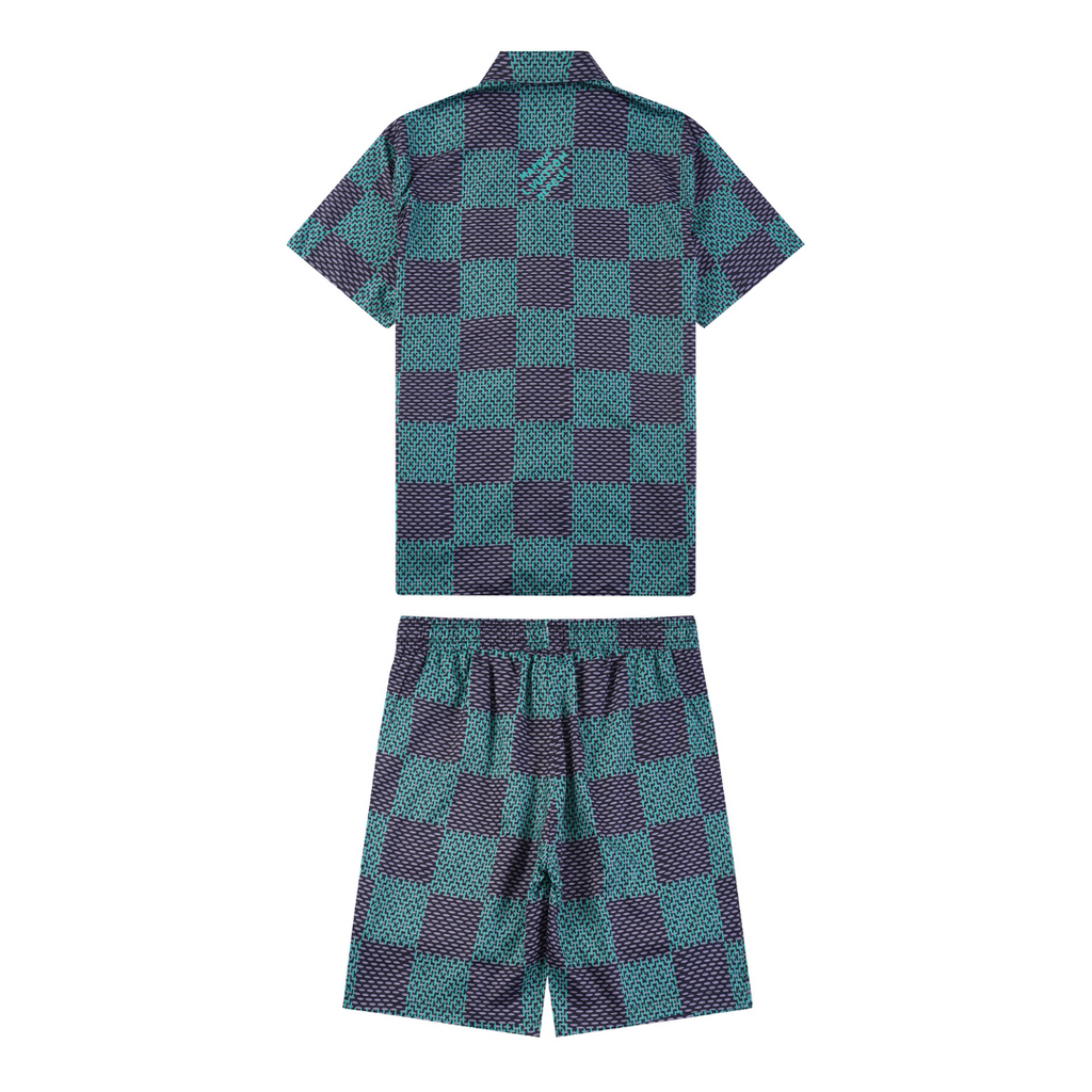 Monogram Short Set