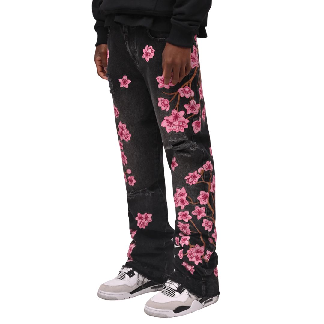 ROSES BLACK - JEANS